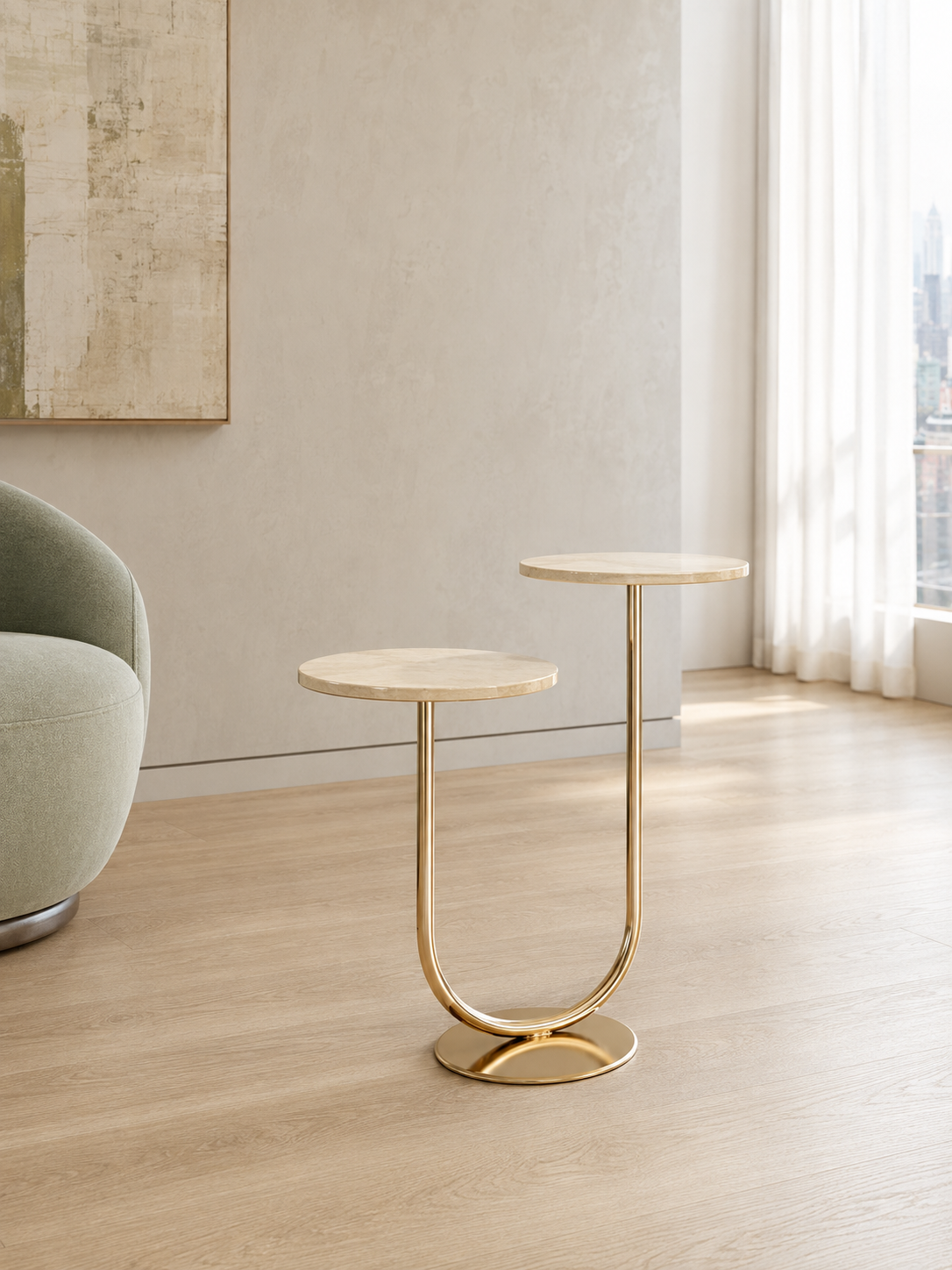 corner table