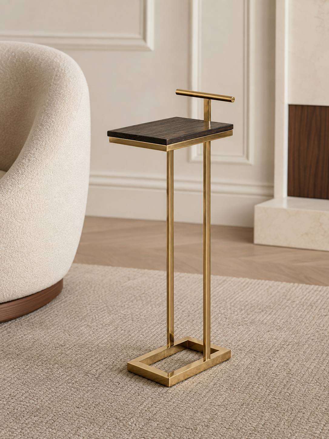 Valet Handle Drink Table
