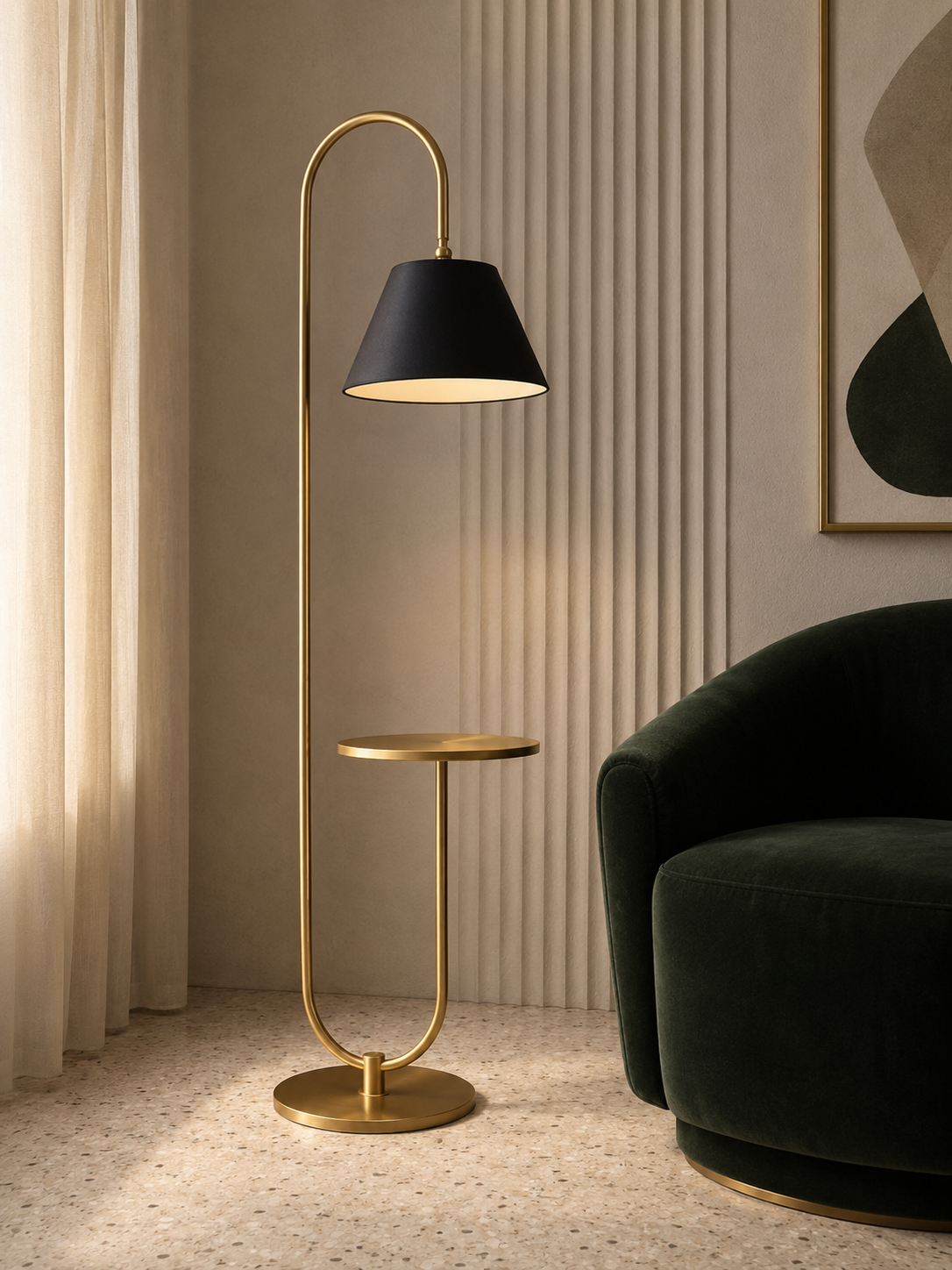 corner table